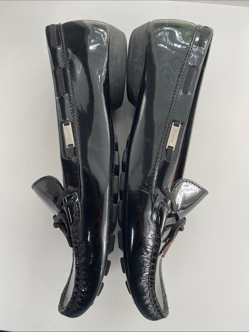 Salvatore Ferragamo patent leather moccasin loafer - Picture 4 of 8